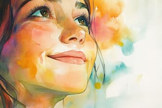 illustrate the best watercolor illustration