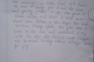 write a beautyful hand writing