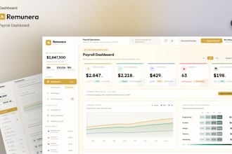 create payroll excel sheet, employee tracker, salary dashboard, and payslips
