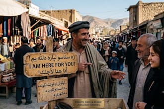 be your professional arabic, persian, and pashto translator
