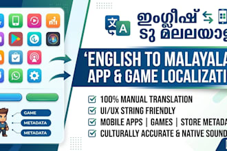 localize your app and game to malayalam