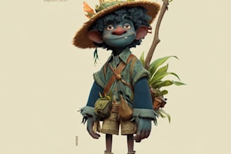 create concept art and illustration