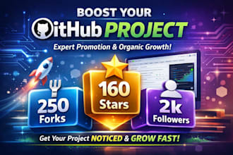 boost your organic github project and expert promotion engagement