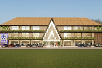 create 3d modeling and render using sketchup and enscape