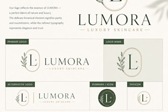 design a luxury brand identity for your business