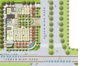 design detailed commercial site plan and custom map illustration