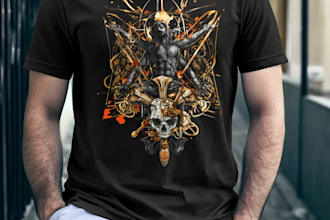 create custom streetwear t shirt and graphic t shirt design