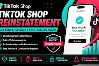 write tiktok shop appeal letter and fix tiktok shop suspension