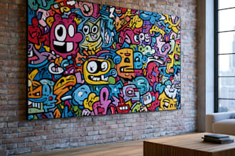 design graffiti designs, murals and wall arts