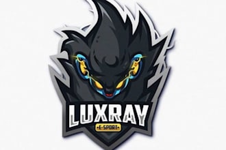 design new style hydra dragon e sport mascot logo