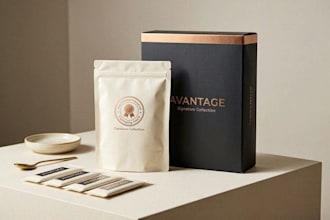 design creative box, pouch and label packaging design