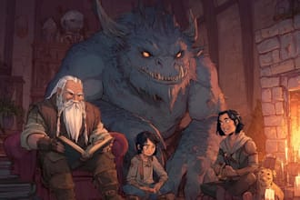 draw your custom dnd character, rpg oc, or fantasy hero