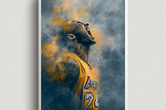 create custom sports posters