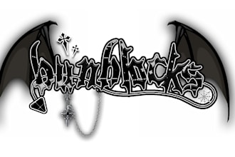 design a custom gfx logo for you