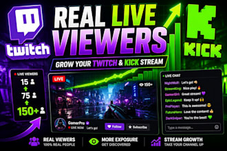 network to organically boost your twitch channel and grow live viewers