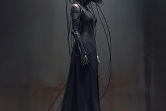 design fantasy science fiction, sci fi, horror character