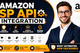 work on amazon sp api intergration