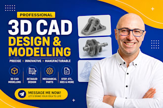 design, reverse engineer, 3d cad models, mechanical cad modeling, 3d scan data