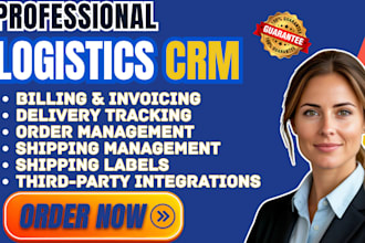 setup logistics crm track pitneyship routific zoho epromois optimo easyship pcs