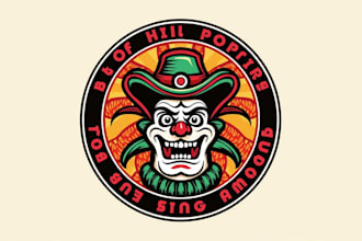 do make new mine hill carnival america mascot logo design