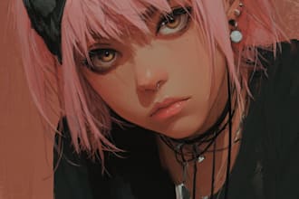 draw attractive anime and fanart