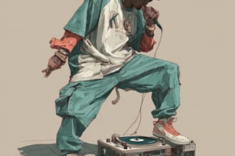 design a hip hop album cover art for you
