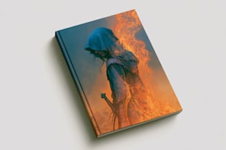 fantasy book cover ebook cover, book cover illustration