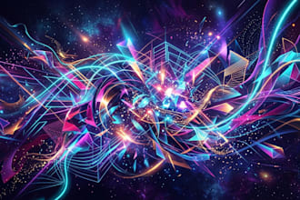 design cool abstract digital art
