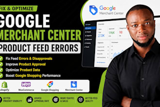 fix and optimize google merchant center product feed errors