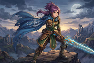 do an illustration of an oc or canon character