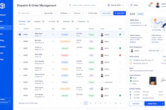 build delivery management software