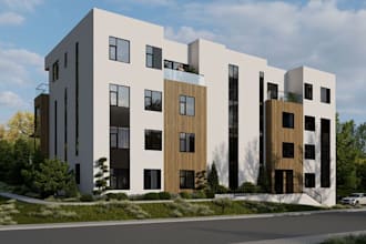 model site survey data to 3d building structure, cgi property development, revit