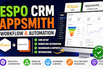 setup espo crm espo workflow appsmith workflow appsmith crm
