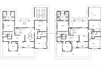 convert your sketch or pdf into a 2d floor plan