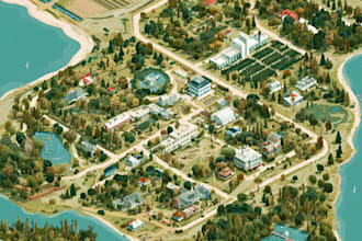 do vector map illustration and event map