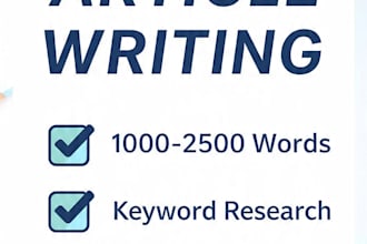 write a 1000 word SEO blog post or article
