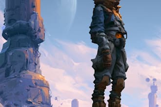 do character, sci fi, fantasy, fanart