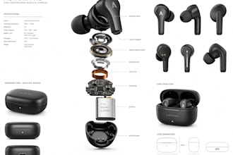 crete 3d modeling 3d product design color variations consumer product rendering
