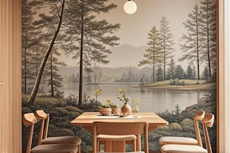do  custom wallpaper murals adobe photoshop for interior designers
