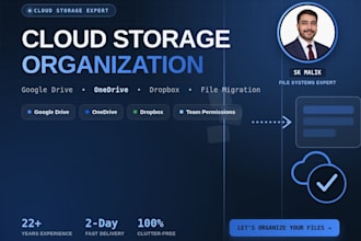 organize and manage your google drive, onedrive or dropbox
