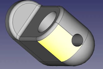 design custom 3d models for 3d printing in freecad