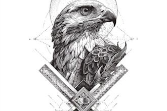 draw a unique tattoo design for you