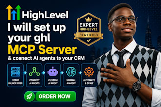 setup gohighlevel mcp server for custom ai agents ghl automation, ai integration