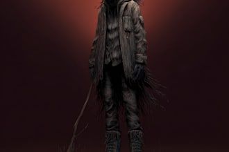 do horror character design