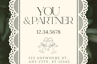 create an invitation for you