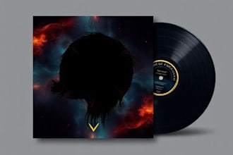 draw album or single cover in my drawing style