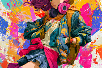 draw amazing anime ilustration