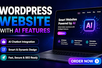 build ai powered wordpress websites for businesses startups and agencies
