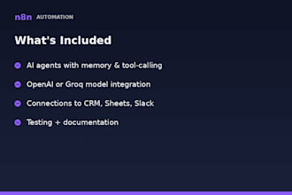 build ai agents and chatbots using n8n, openai and groq