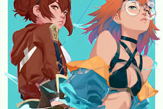 create custom sfw and nsfw anime ai character design
